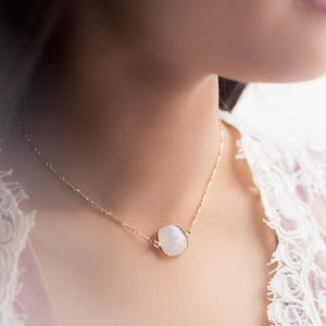Moonstone Choker, Moonstone Necklace, Gold Moonstone Jewelry, Gift for Her, Dainty Choker Necklace, Bridesmaid gift