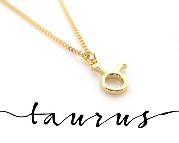 Dainty Taurus Necklace