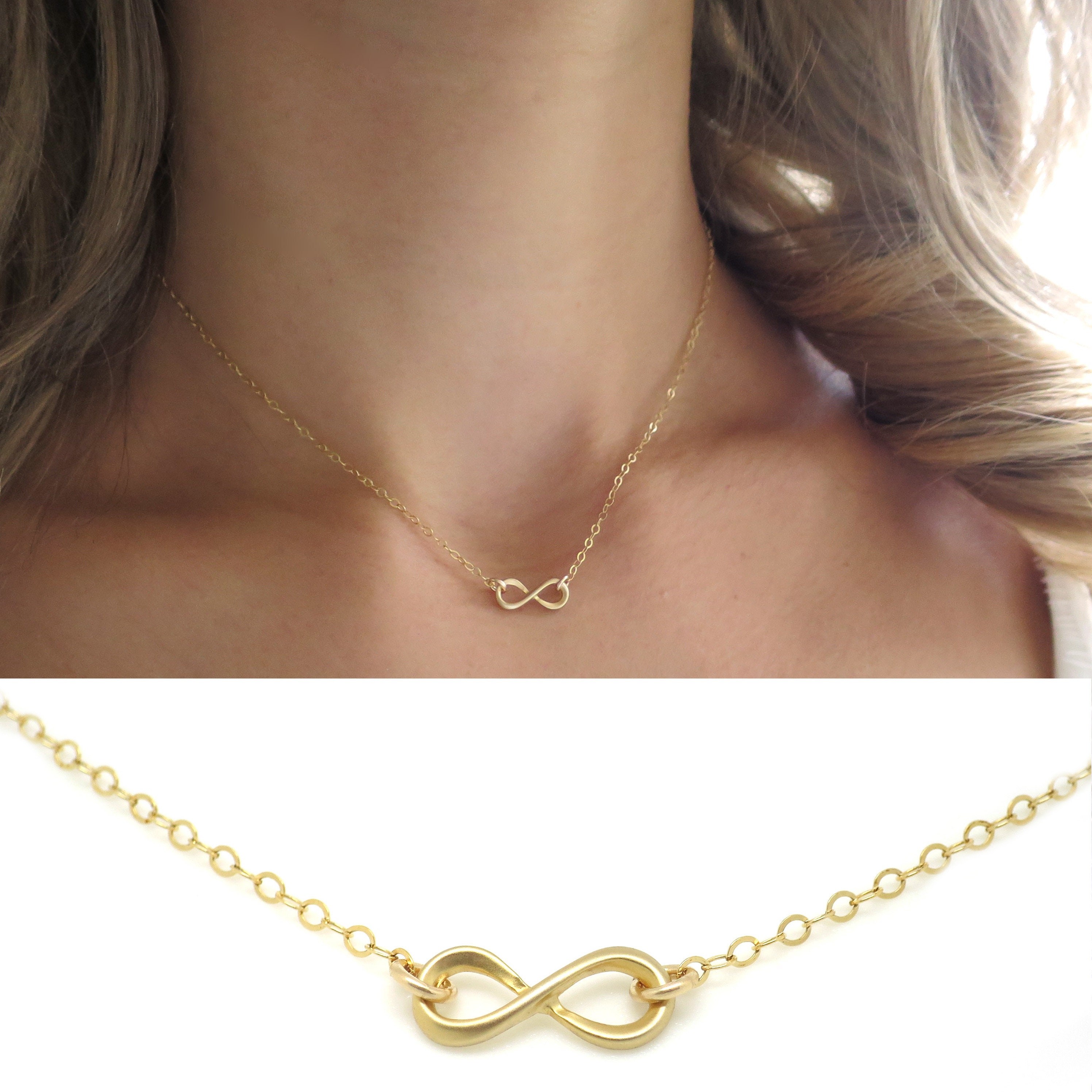 AnalysisyLove Infinity Necklace for GirlfriendWife, Sterling India | Ubuy