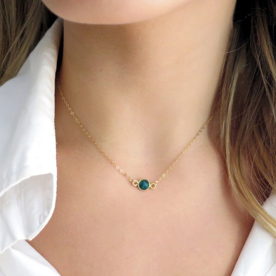 Emerald Choker Necklace