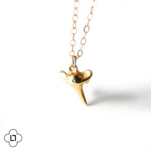 Gold Shark Tooth Necklace, Delicate Gold Necklace, Layer Necklace, Simple Gold Necklace, nautical necklace, gold shark tooth, dainty jewelry