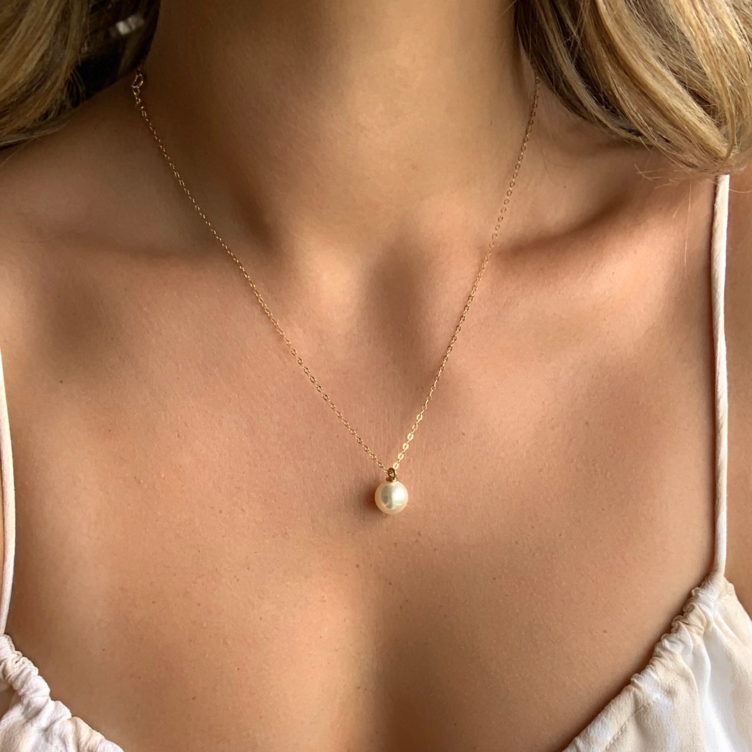 Pearl Charm Necklace