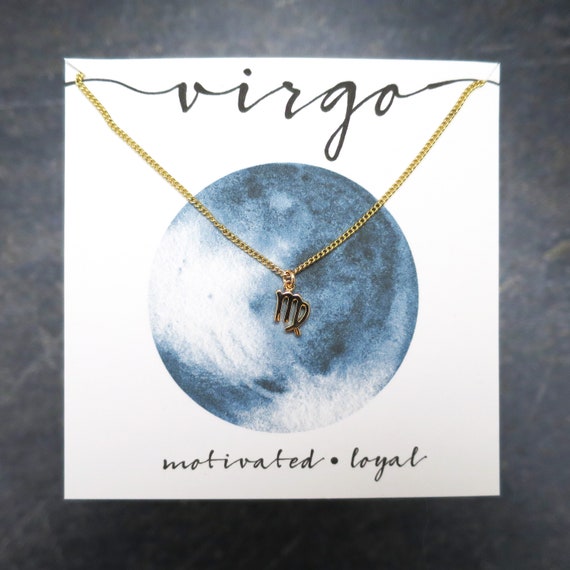 Gold Virgo Necklace