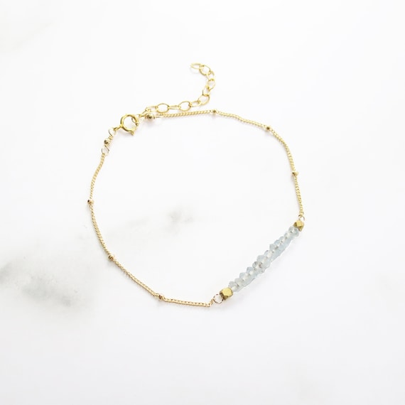 Aquamarine Bracelet