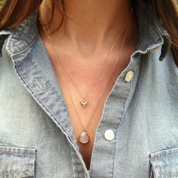 Missoma shark tooth necklace deals
