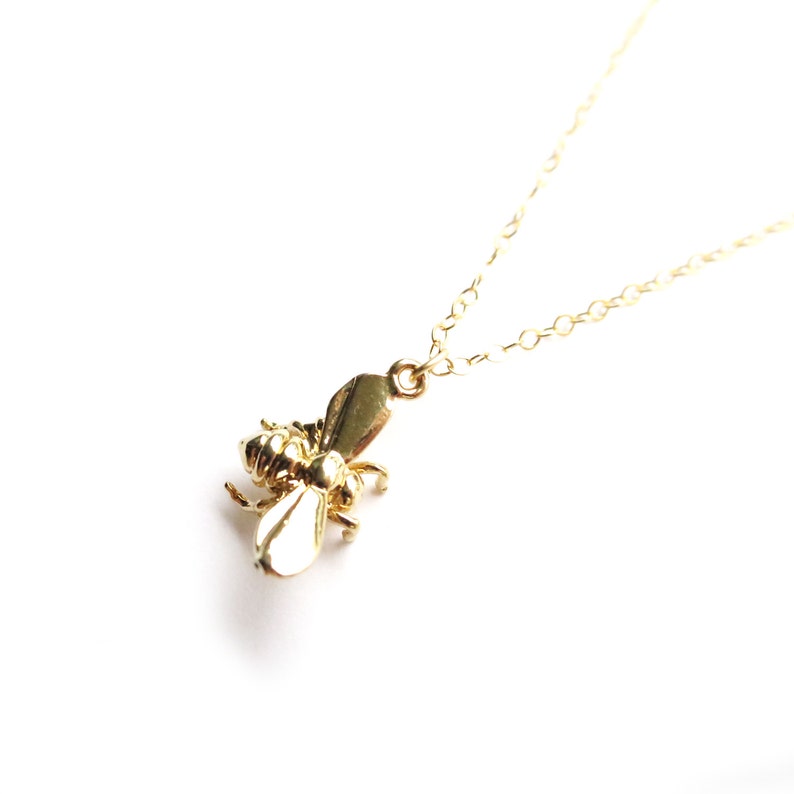 Petite Bee Necklace main image 1
