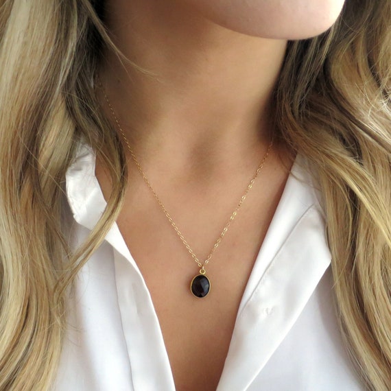Smoky topaz best sale pendant