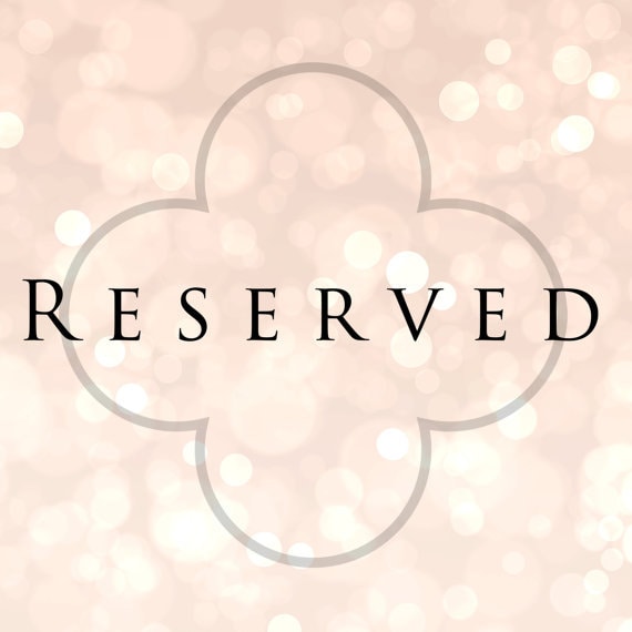 Reserved for JoAnne