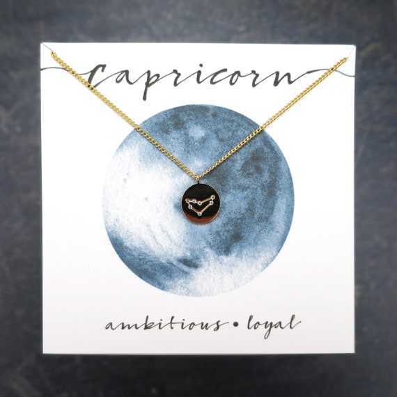 Capricorn Constellation Necklace