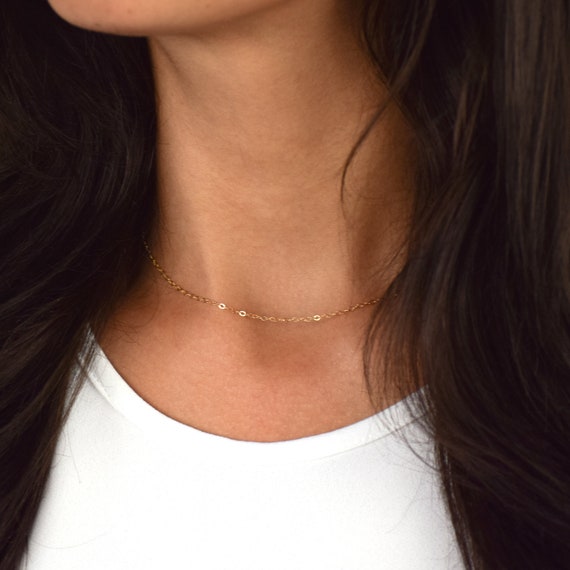Lapis Lazuli Single Bead Floating Necklace 14/20 Gold-filled Chain Lapis Lazuli Single Bead Floating Necklace 14/20 Gold-filled Chain