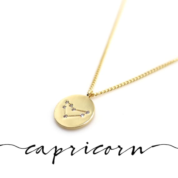 Capricorn Constellation Necklace