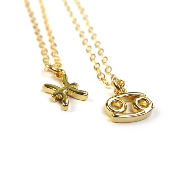 Gold Zodiac Necklace