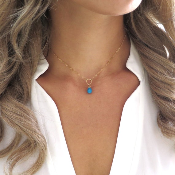 Dainty Turquoise Necklace