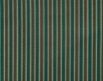 1 yard Denyse Schmidt fabric  Shirt Stripe in Green, Chicopee
