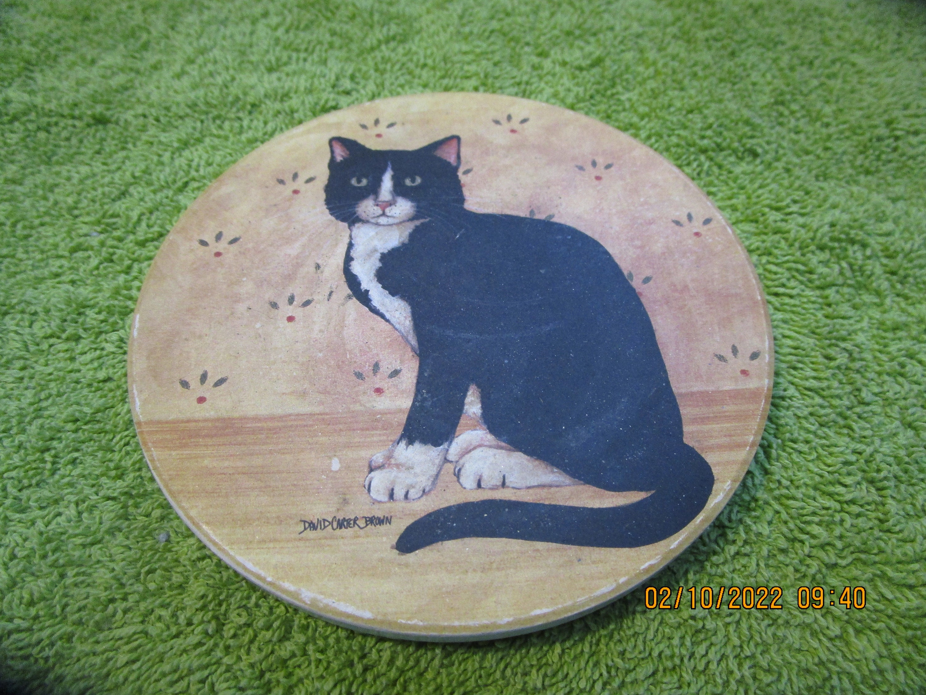 Cat Personalized Ceramic Coasters