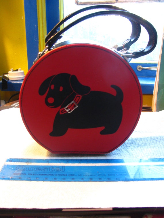 World Traveller Dog Purse! Vintage.