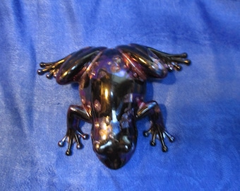 Purple Resin Frog for the collector