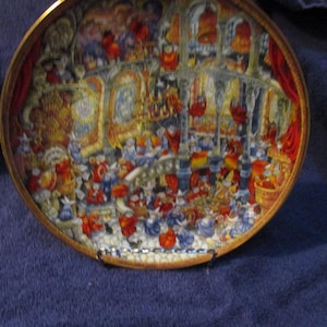 Holy Cats by Bill Bell Franklin Mint Heirloom Recommendation Limited Edition Fine Procelain Plate No. HD9837 Excellent Condition