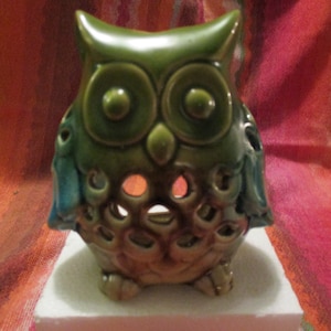Owl Candle Holder