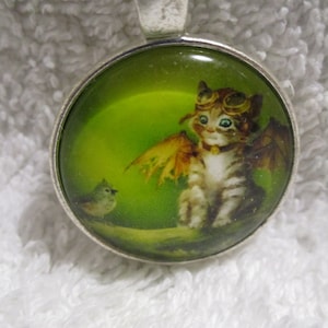 Engel geflügelte Katze.