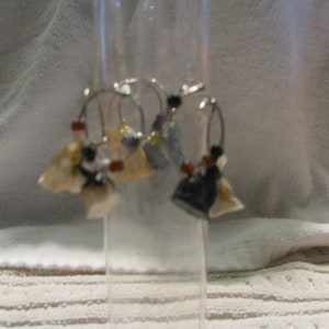 Ashley Nicole Vintage Wine Charms - in original container