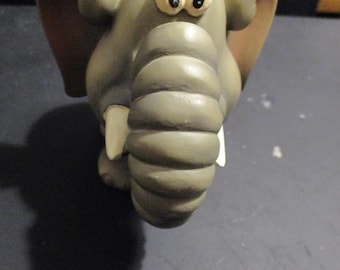Fun cool cheerful elephant figurine