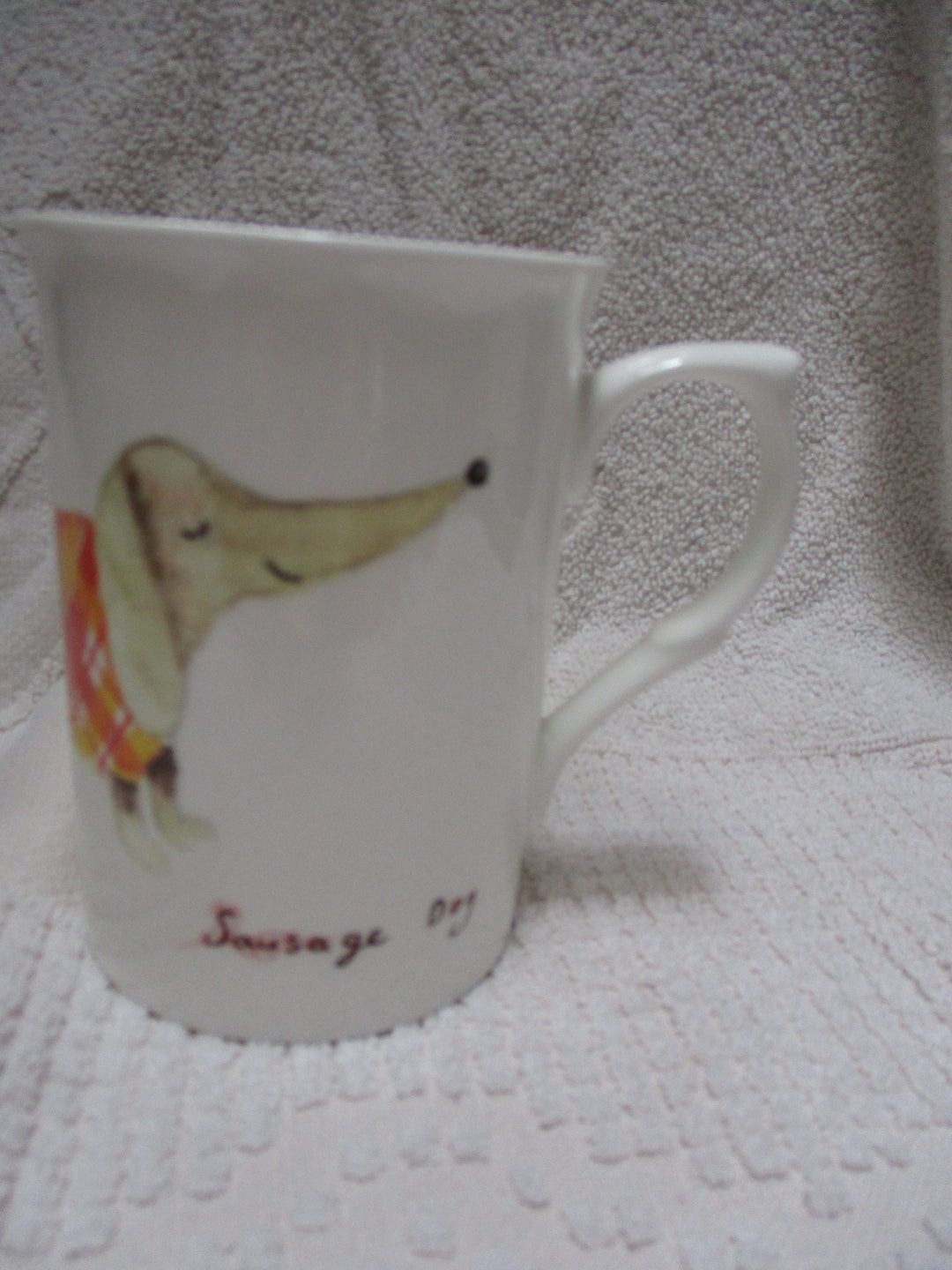 Rose Of England Fine Bone China Sausage Dog Mug 10 Oz Dachshund Weiner Rose Of England Fine Bone China Sausage Dog Mug 10 Oz Dachshund Weiner