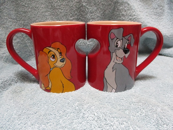 Auténticas tazas originales de Disney Park Lady and the Tramp -  México