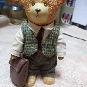 * antique bear ୨୧ * 小さくて可愛い トラ猫ちゃん Miniature Teddy Bear - Etsy