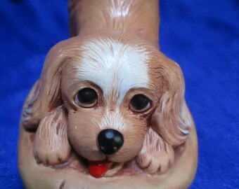 Moorcroft Design Dog Figurine Libby Spaniel Puppy