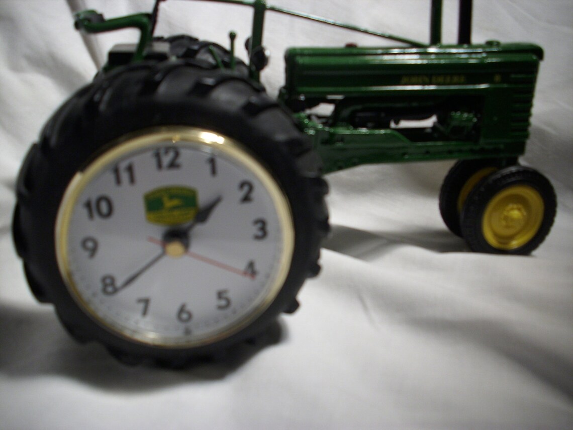 John Deere 1948 Model B Tractor Clock Etsy