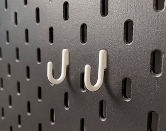 Little Hook - Minimalist Hooks for IKEA SKADIS Pegboard