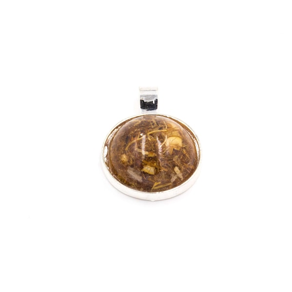 Vetiver Root in Resin Pendant Protection and Love