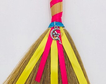 Mini Besom Broom Moon Fairy Faery Fae Witch Broom