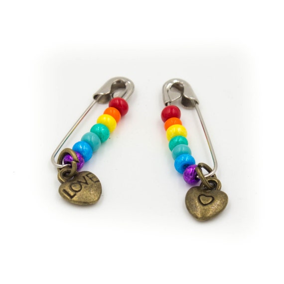 Gay cheap safety pin