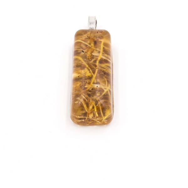 Vetiver Root in Resin Pendant Protection and Love