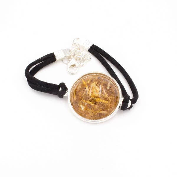 Vetiver Root in Resin Bracelet Protection and Love