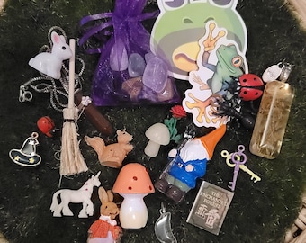 Enchanted Forest Core Mystery Grab Bag - Surprise kit! Cottage Core Witch Core