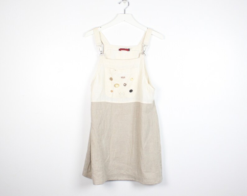 cream colored sundress