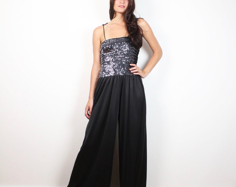 1970s sequin jumpsuit