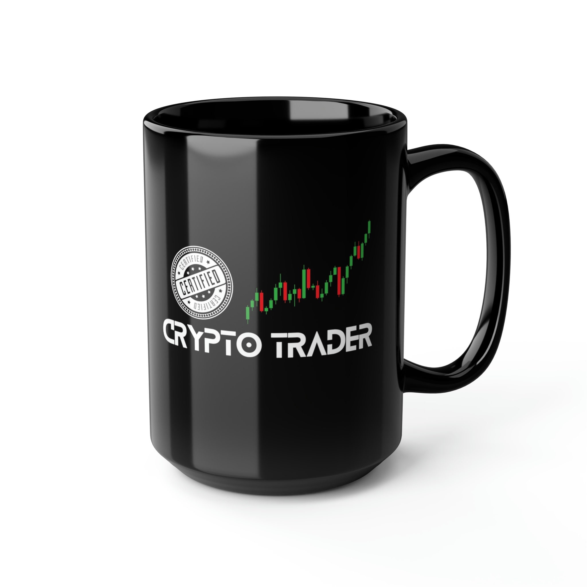 Certified Crypto Trader Coffee Mug, Cryptocurrency Investor, Perfect Gift  for Bear, or Bull Market Traders Black Mug, 15oz - Etsy