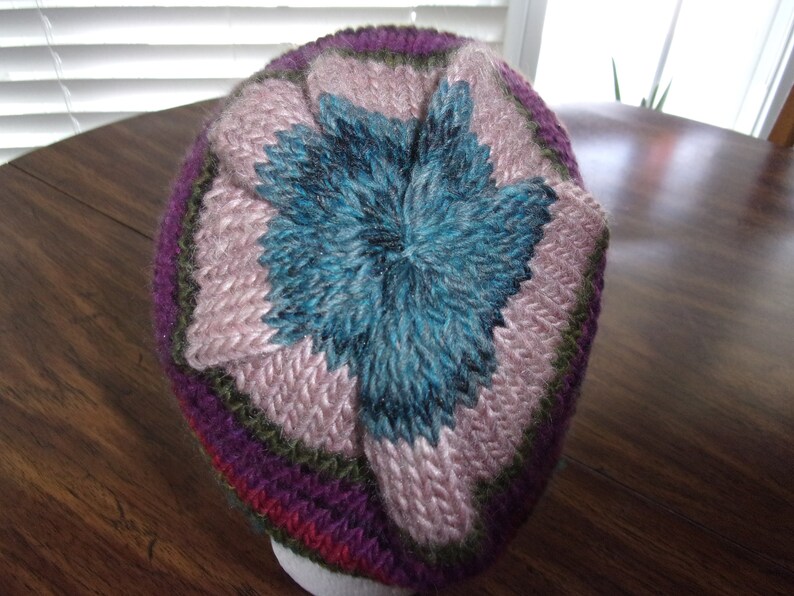 Knitted Unisex Hats, Hand Knitted Wool and Acrylic Ski Hats