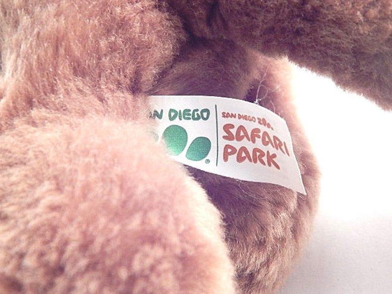 Lion Stuffed Plush Animal San Diego Safari Park Collectible Etsy