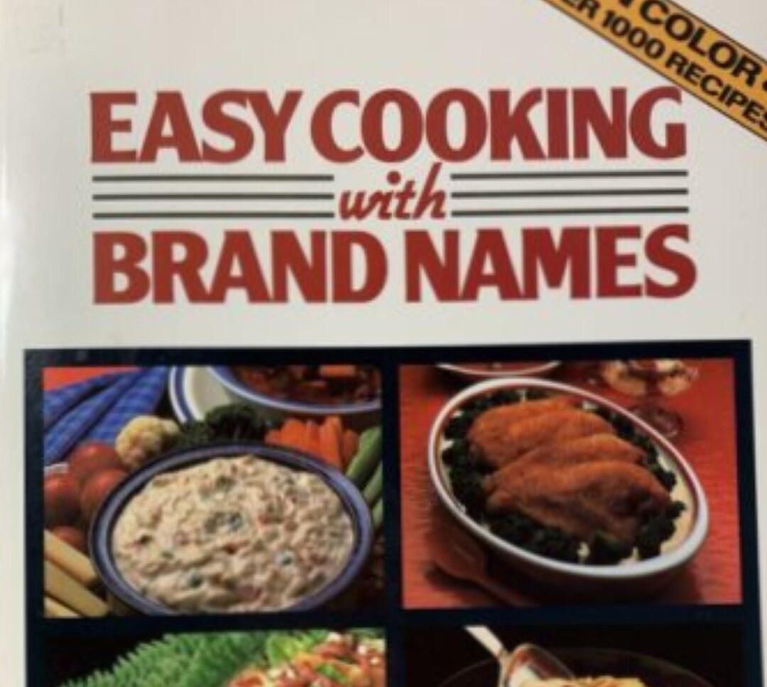 Buy Easy Cooking With Brand Names Cookbook Over 1000 American Food ...