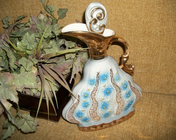 Decanter Jim Beam Whiskey Liquor Bottle Urn Ewer Pitcher by Regal China