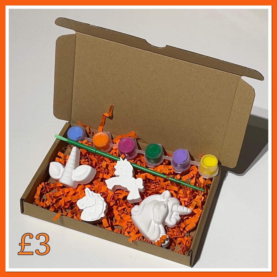 Unicorn to Paint Paint Your Own Unicorn Unicorn Party Unicorn Gift Kids