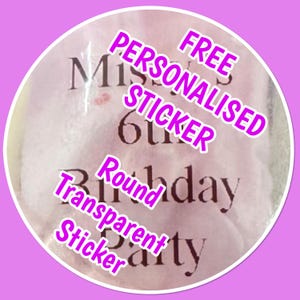 Party bags, FREE Stickers, paint your own Huntrix, pottery party favours, birthday bags, birthday favours bags, kids birthday, PYO afbeelding 7