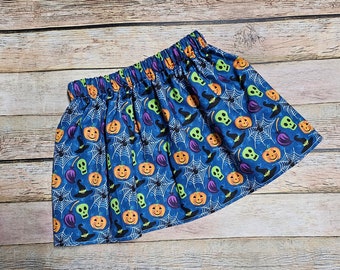 Cute Halloween skirts girl clothing toddler clothes spooky outfit halloween dress up halloween costume fabric skirt