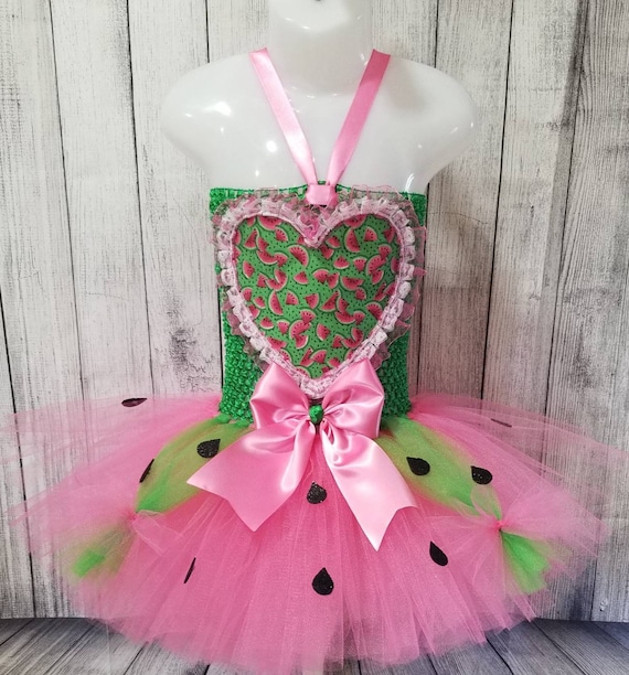 watermelon tutu dress