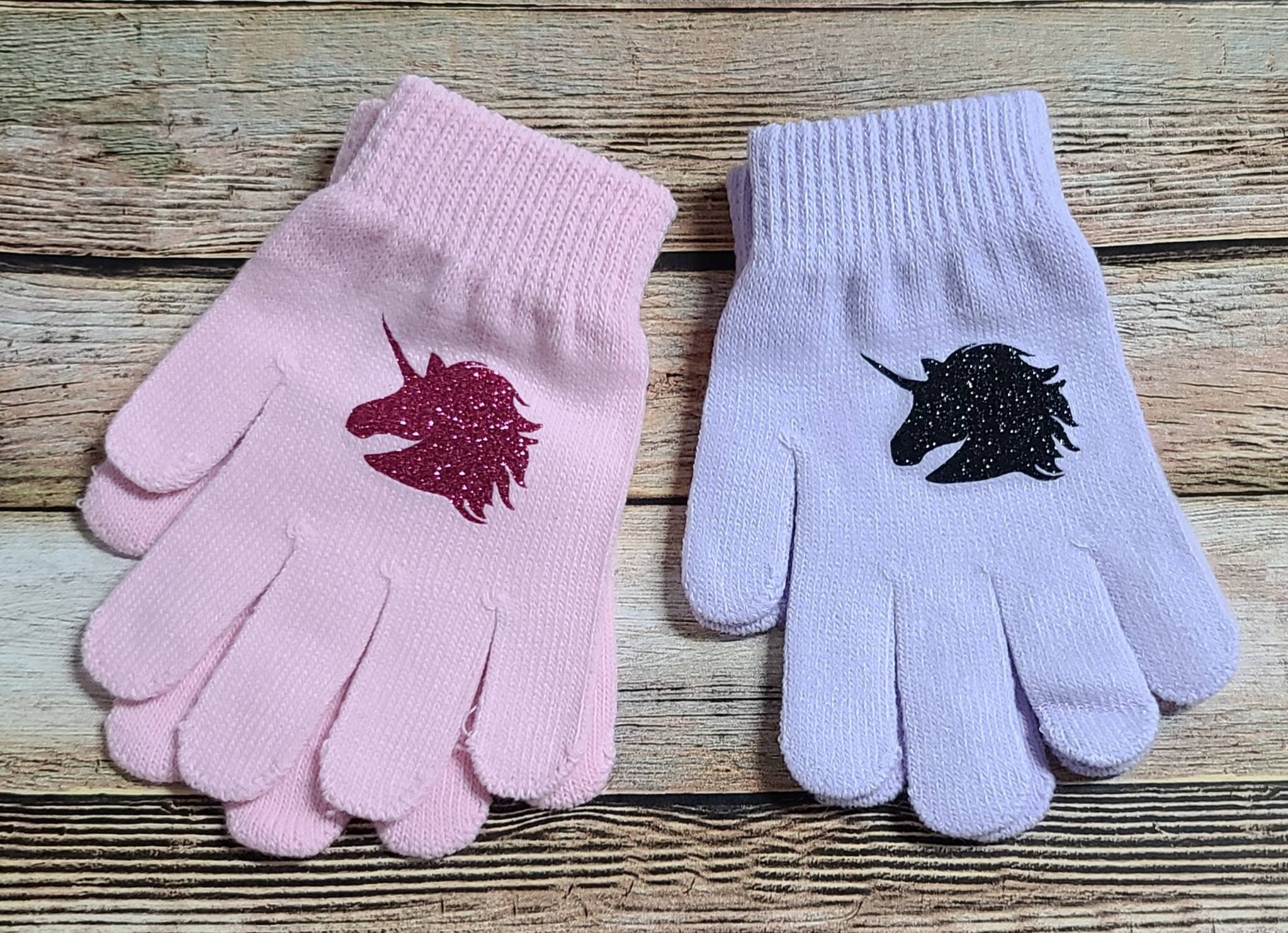 Guantes de unicornio guantes de niño para enviar Etsy